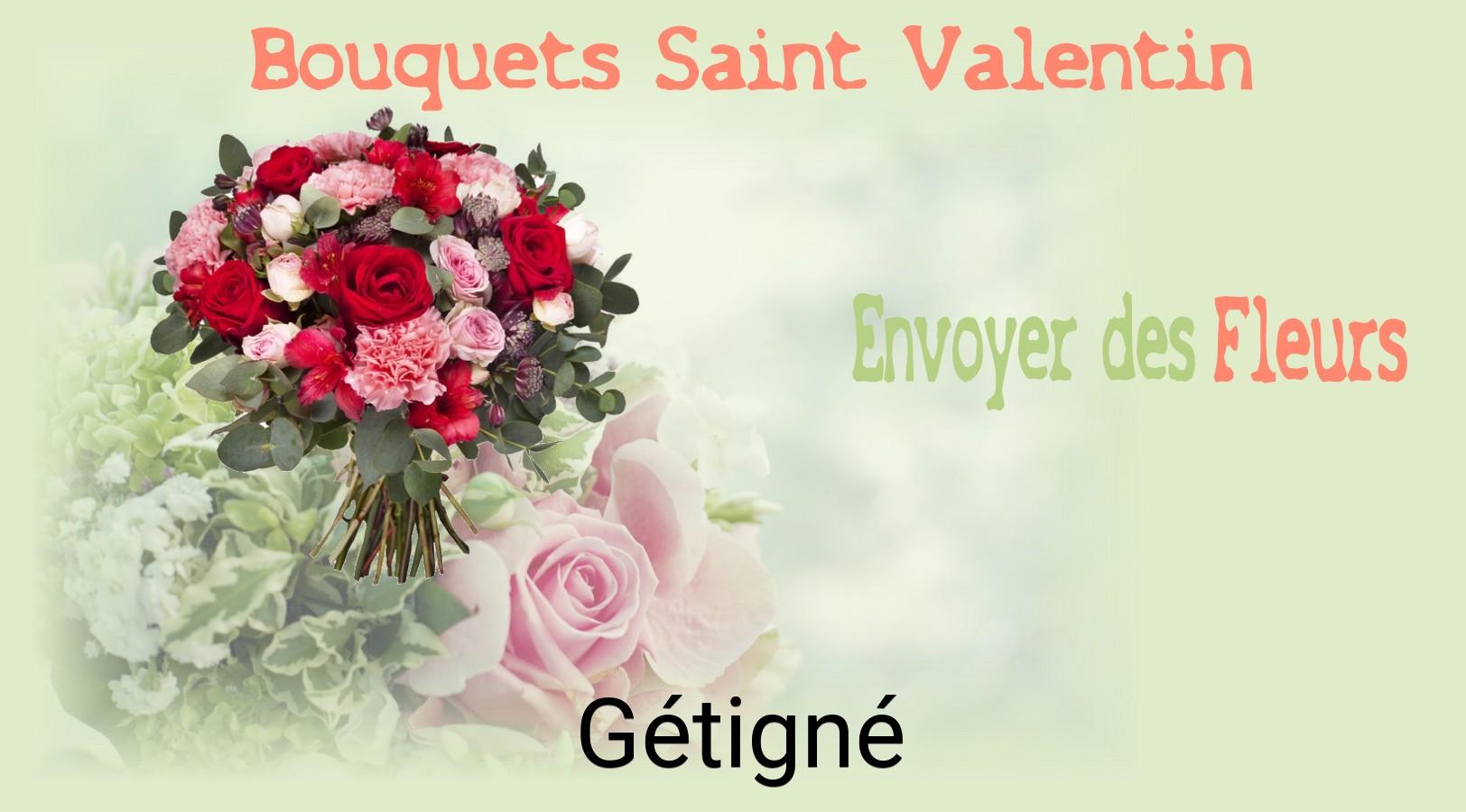 Roses de Saint-Valentin livrées à Gétigné